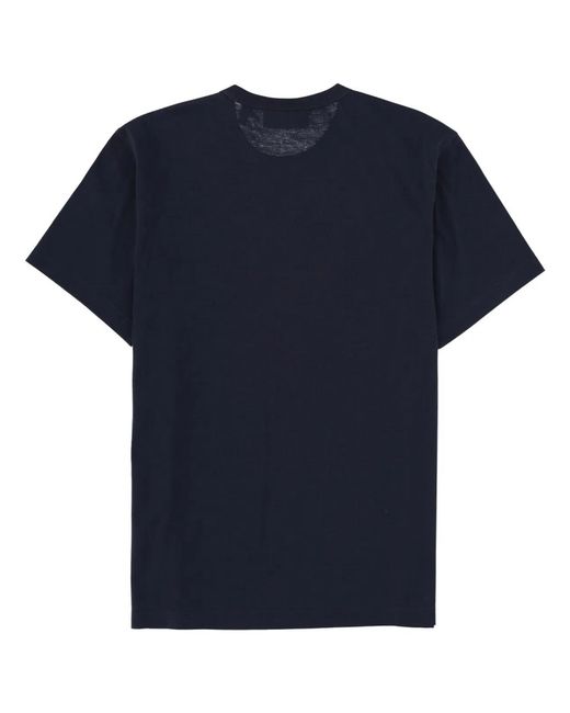 Belstaff Blue T-Shirt With Logo for men