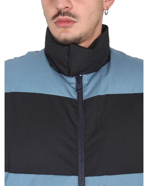 Sunnei Blue Down Panel Jacket for men
