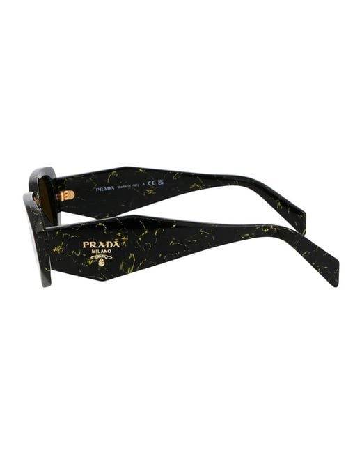 Prada Black Acetate Sunglasses