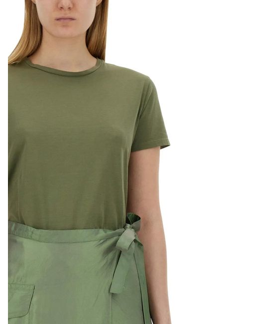 Aspesi Green Military T-Shirt