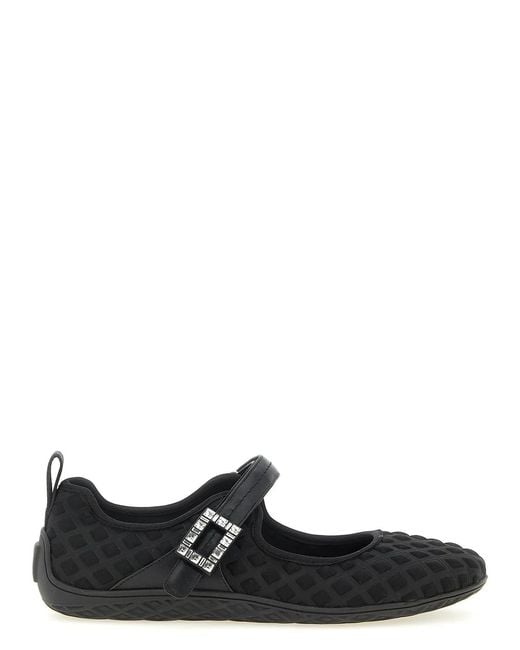 Roger Vivier Black Polyamide Ballet Flats