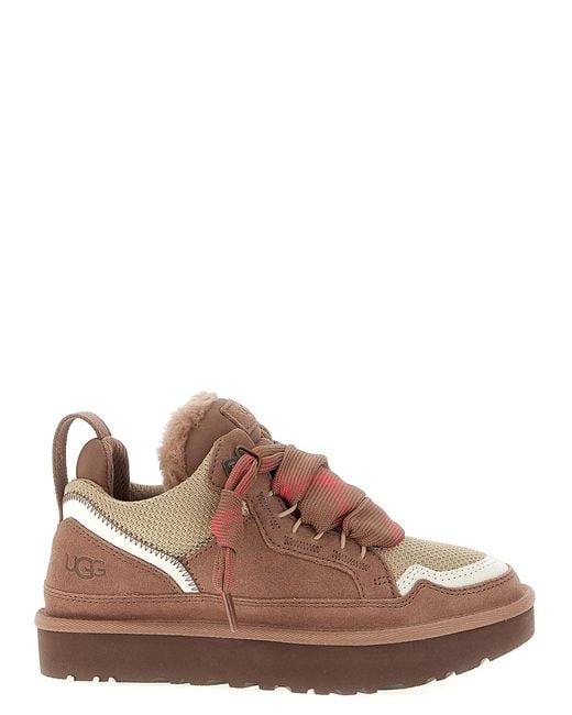 Ugg Brown 'Lowmel' Sneakers