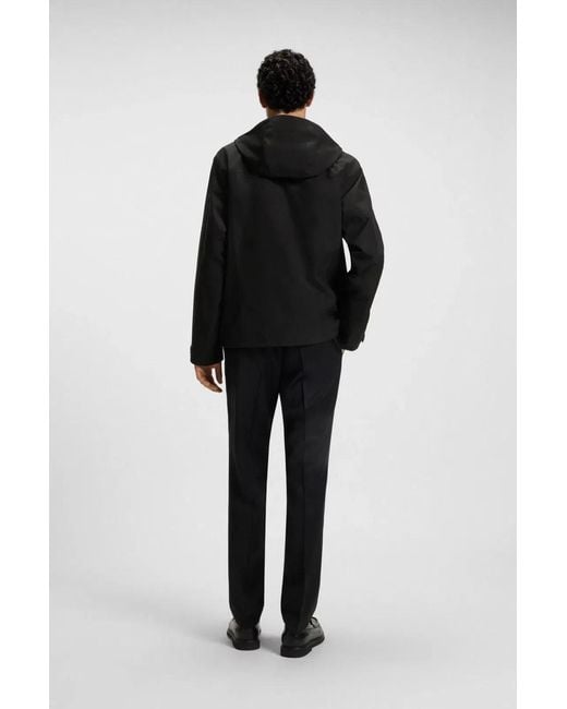 Boss Black Polyester Jacket for men