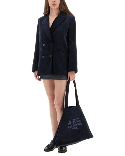 A.P.C. Black Cotton Jackets