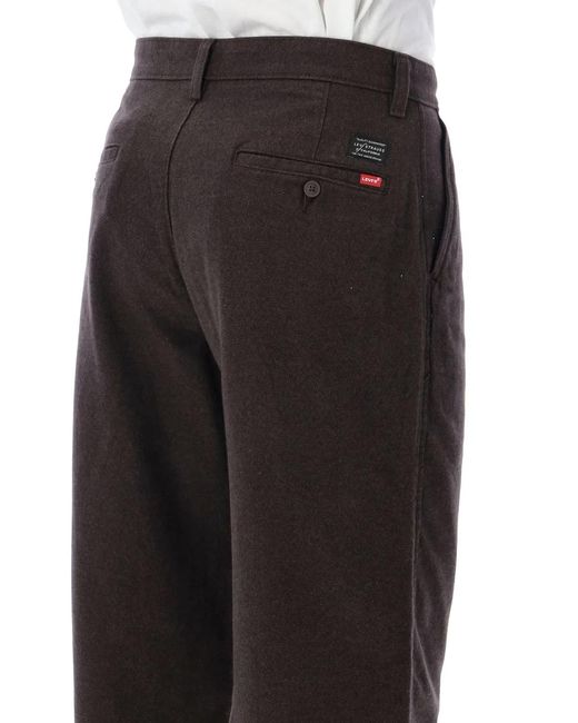 Levi's Black Xx Baggy Chino Trousers for men