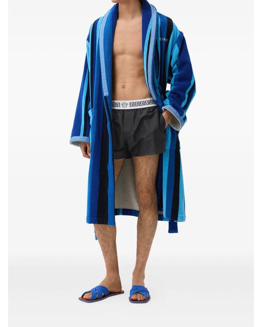 Versace Black Swim Shorts for men