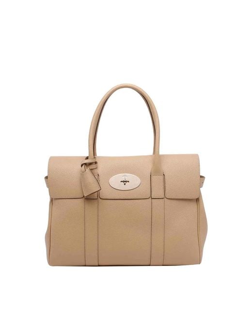 Mulberry Natural Small Bayswater Shoulder Bag