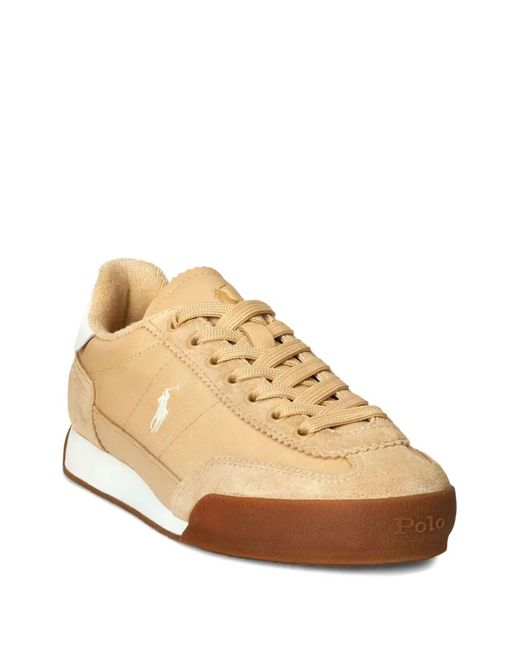 Polo Ralph Lauren Natural Hester Pp" Sneakers Low Top Lace