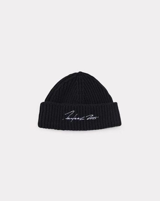 KENZO Blue Wool Beanie