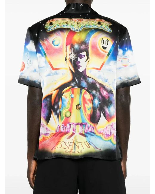 Casablanca Black The Essential Experience Shirt for men