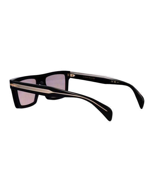 David Beckham Brown Acetate Sunglasses for men