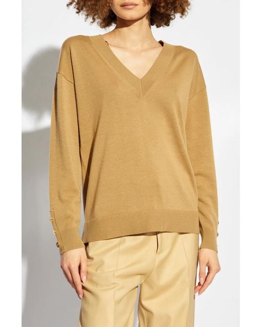 Michael Kors Brown Sweaters