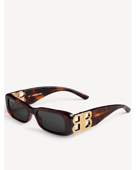 Balenciaga Brown Dynasty Rectangle