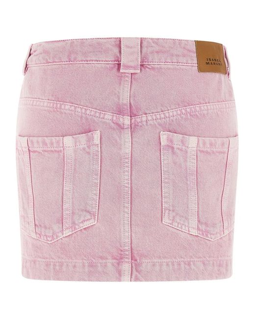 Isabel Marant Pink Marant Etoile 'Juana' Skirt