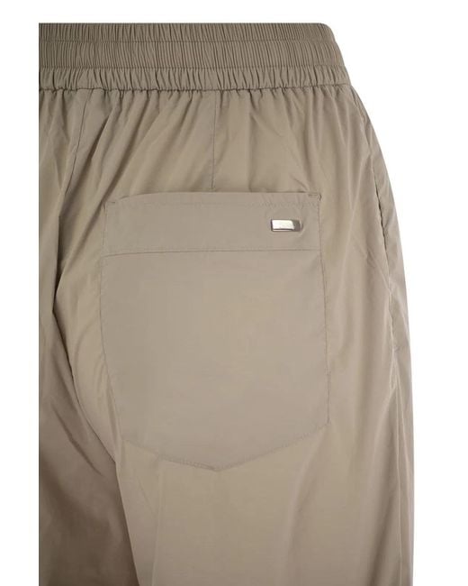 Herno Natural Stretch Nylon Trousers