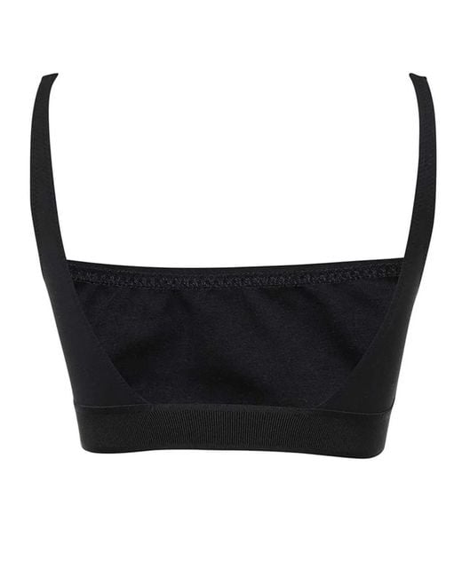 Tom Ford Black Bralette Modale Firmata