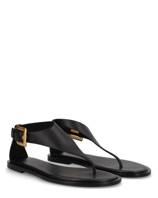 Balmain Black Sandal Anthem for men