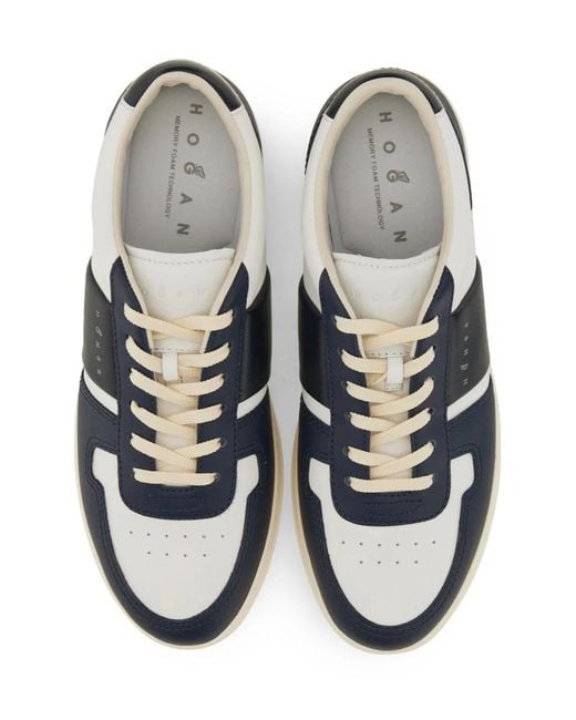 Hogan Blue H-Tv Sneaker for men