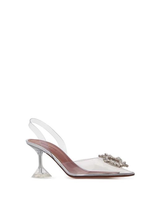 AMINA MUADDI White Begum Glass Sling 70