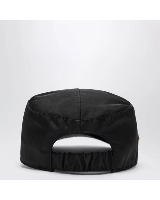 Prada Black Cap With Visor