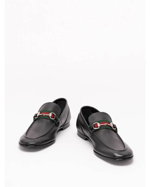 Gucci Black 'New Como' Loafers for men