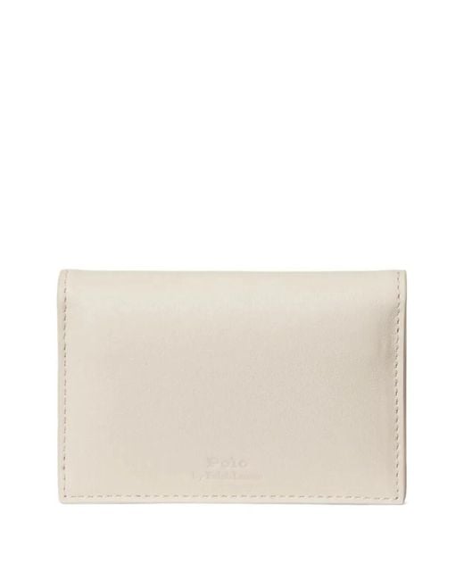 Polo Ralph Lauren Natural "Spring Bear" Small Card Case