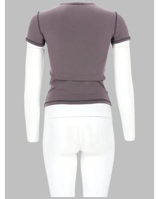 DIESEL Gray T-Shirt Con Stampa A Cuore E Borchie
