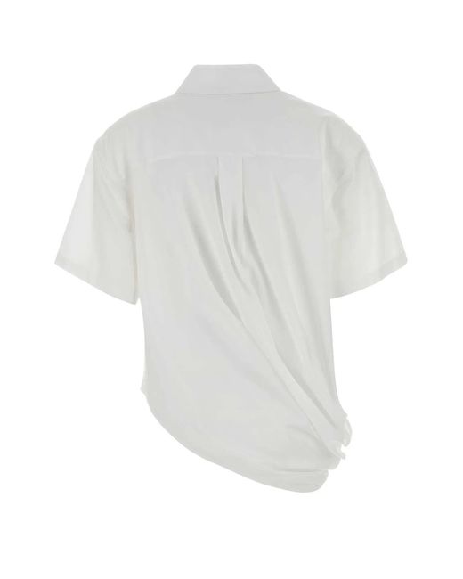 Loewe White Poplin Shirt