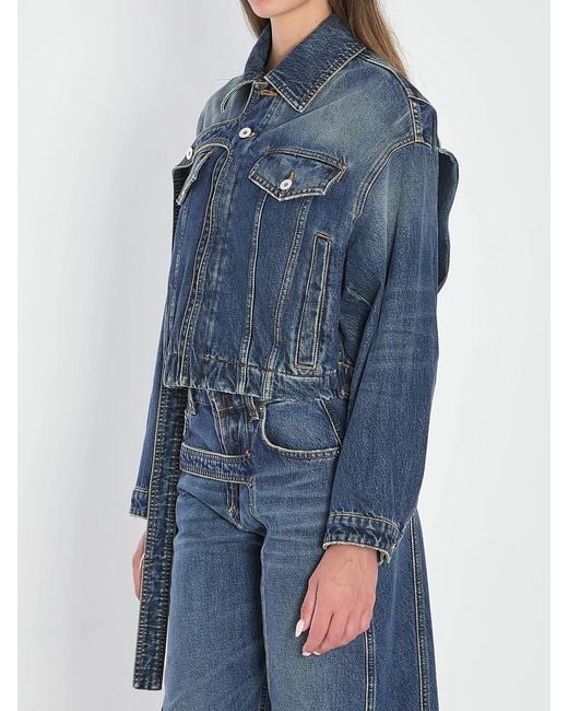 Jean Paul Gaultier Blue Strap Jacket