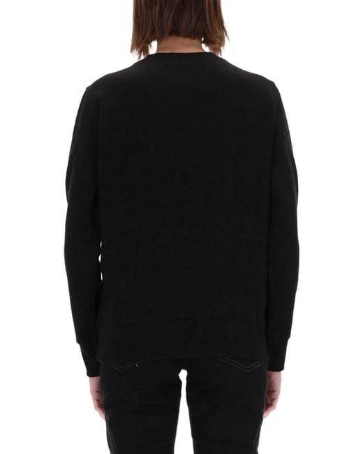 Versace Jeans Couture Black Sweatshirt With Logo