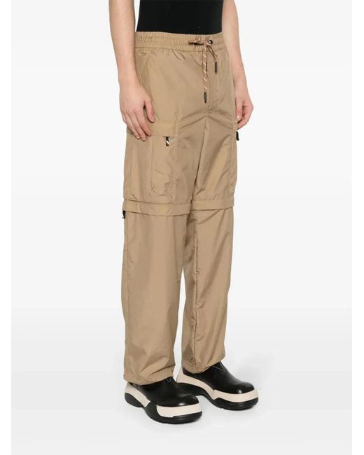 Moncler Natural Detachable-Leg Cargo Trousers for men