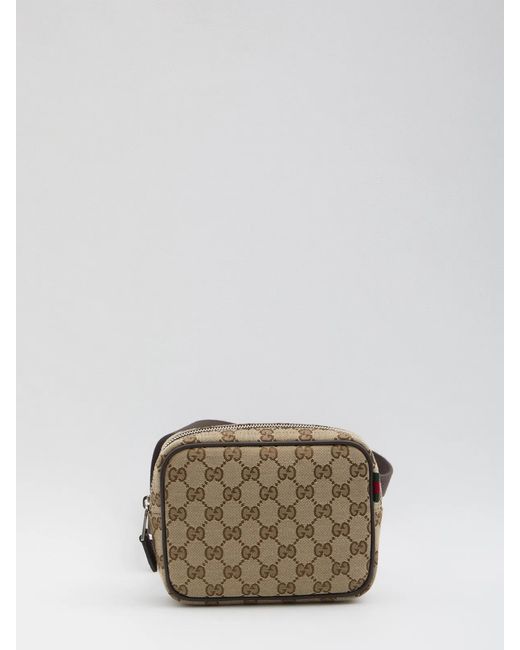 Gucci Natural Gg Canvas Mini Bag for men