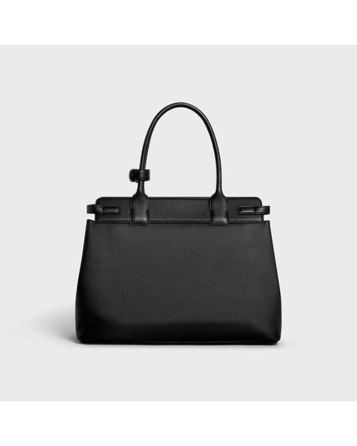 Céline Black Medium Conti Calfskin Bag