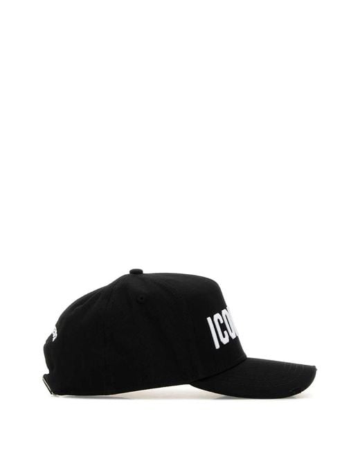 DSquared² Black Hat for men