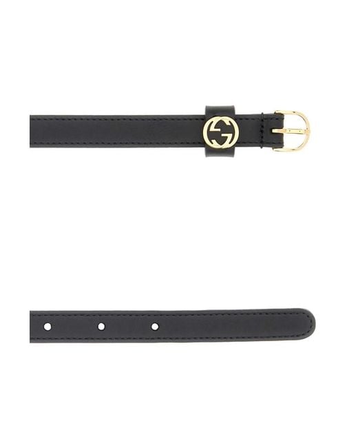 Gucci Black Wbelt W.15
