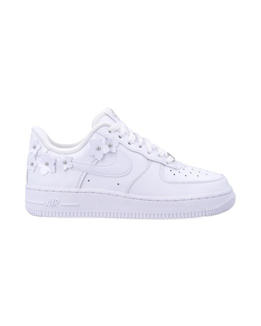 Nike White Air Force 1 '07 Florette Sneakers