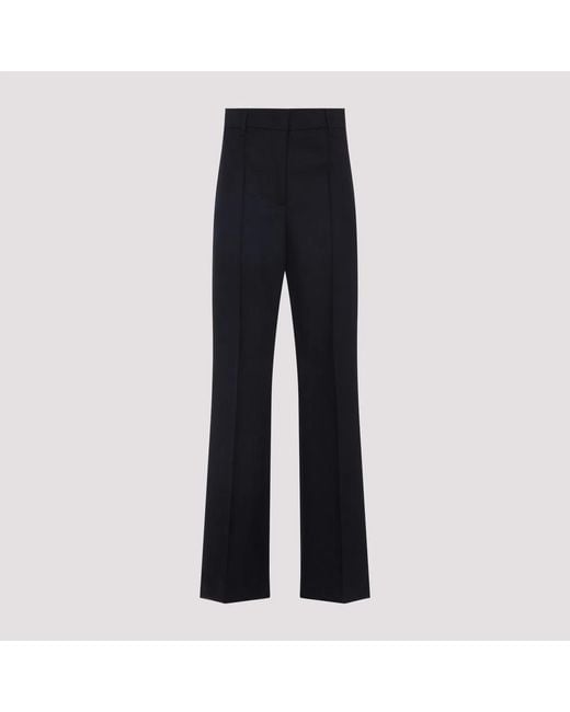 Prada Blue Dark Wool Pant