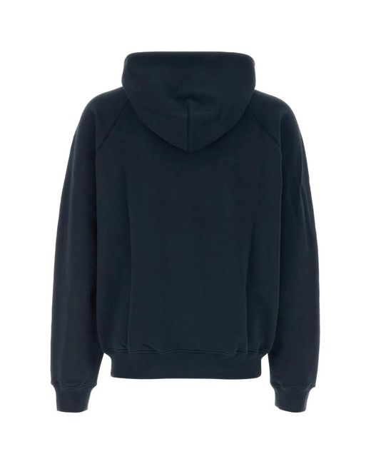 A.P.C. Blue Hoodie Duck for men