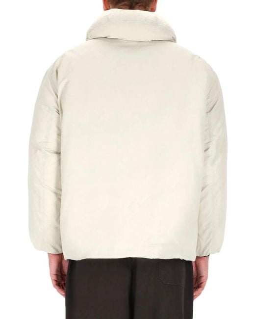 Lemaire White Blouson Jacket for men