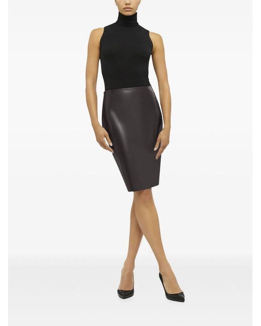 Wolford Black Jenna Midi Skirt