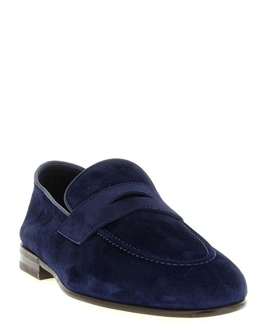 Brunello Cucinelli Blue 'Penny Loafer' Loafers for men