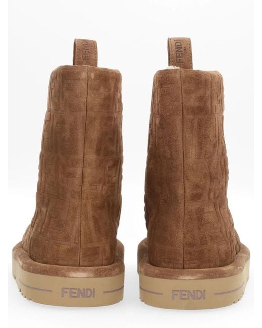 Fendi Brown "Apres Chic" Boot