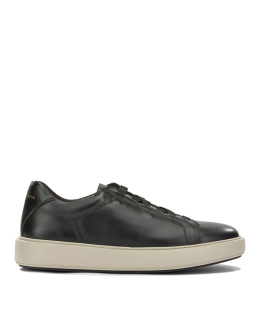 Officine Creative Black "Slouch 001" Low-Top Sneakers for men