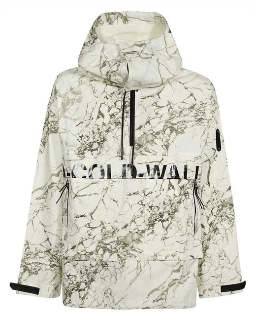 A_COLD_WALL* Gray Overset Kagool for men