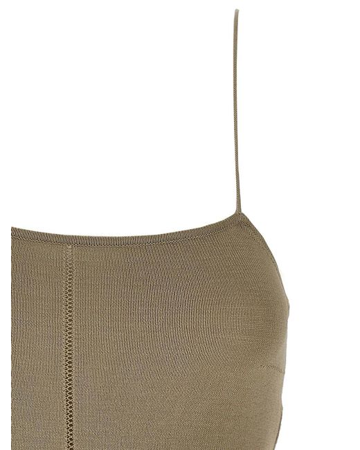 Lemaire Green Openwork Top