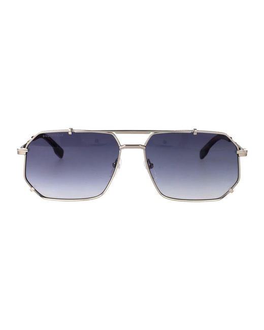 DSquared² Blue Metal Sunglasses for men
