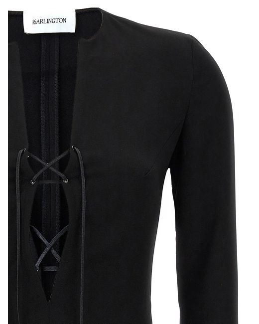 16Arlington Black 'Seeran' Dress