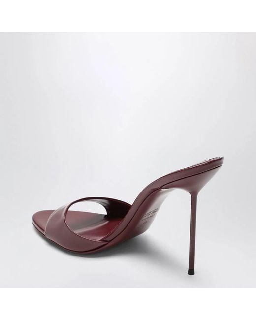 Paris Texas Purple Lidia Mules