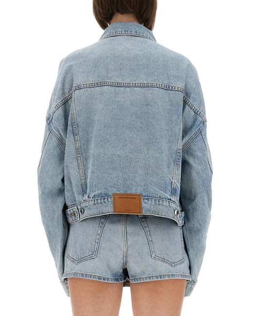 Alexander Wang Blue Regen Cotton Jackets