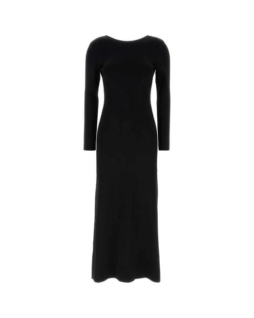 Bottega Veneta Black Viscose Dress